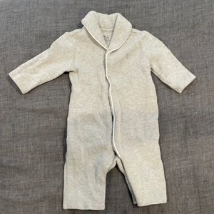 Ralph Lauren gray romper/onesie jumpsuit 3M